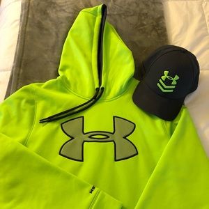 Under Armour Coldgear Hoodie w/Free Hat